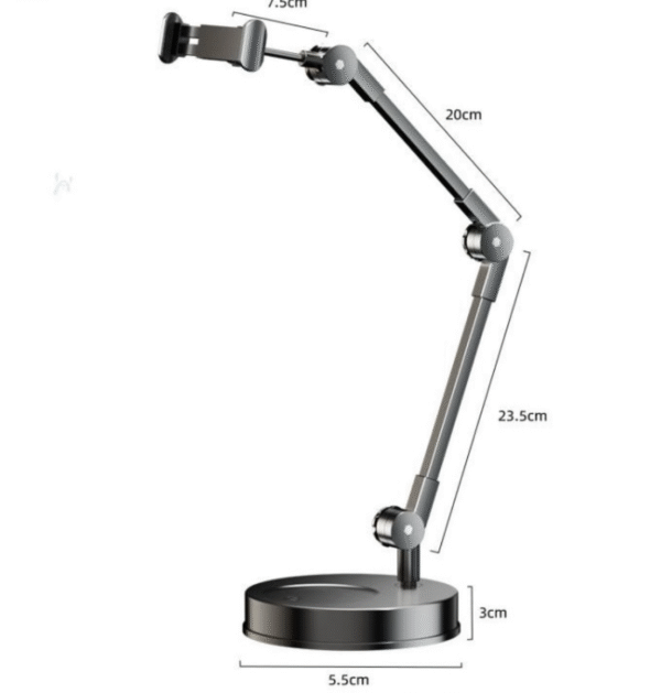 Adjustable Tablet & Phone Stand with 360° Rotation - Image 4